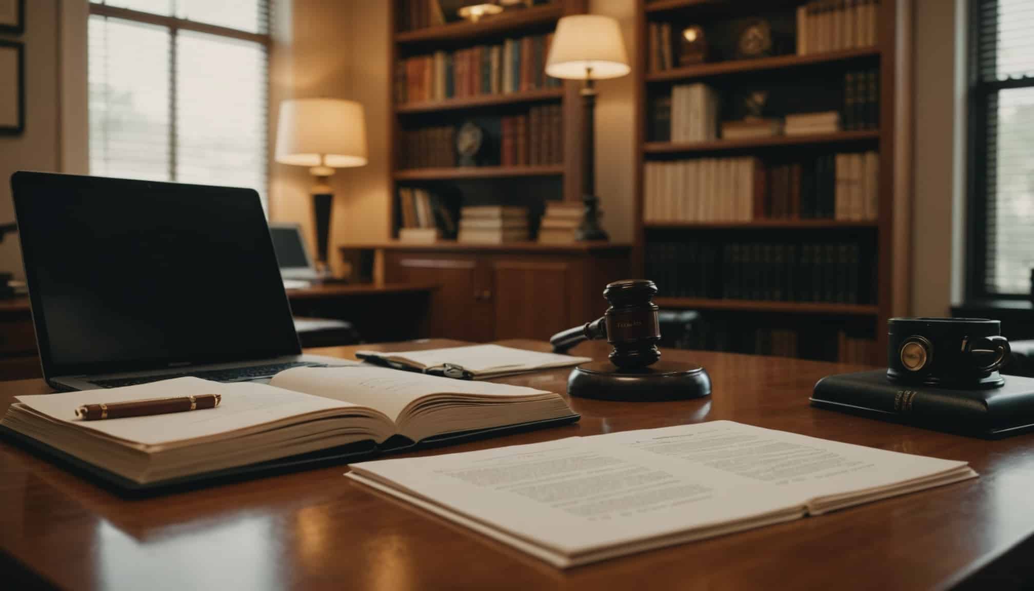 Un contribuable défend ses droits devant un bureau  
Un homme s'oppose à l'administration fiscale avec détermination